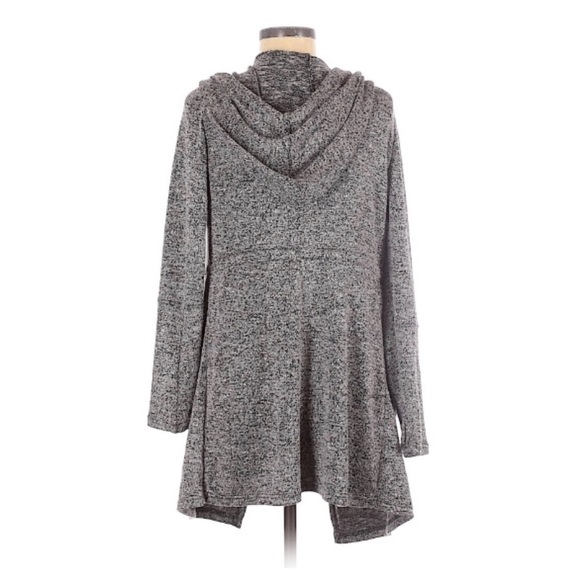 Color Block Gray Cardigan - Picture 2 of 2